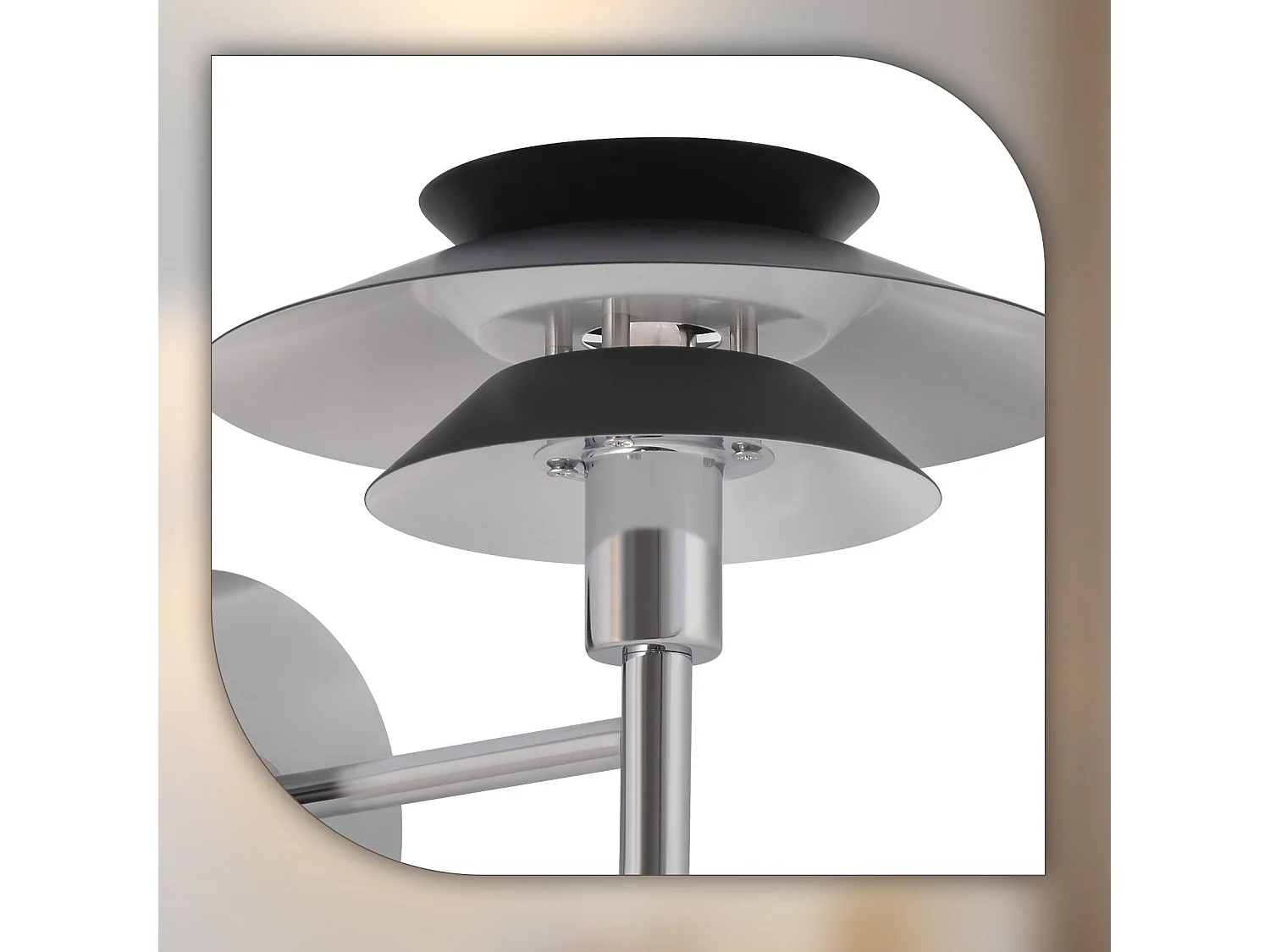 NETTLIFE Kinkiet wewnętrzny czarny - nowoczesna lampa do sypialni G9 bez żarówki (maks. 25 W)