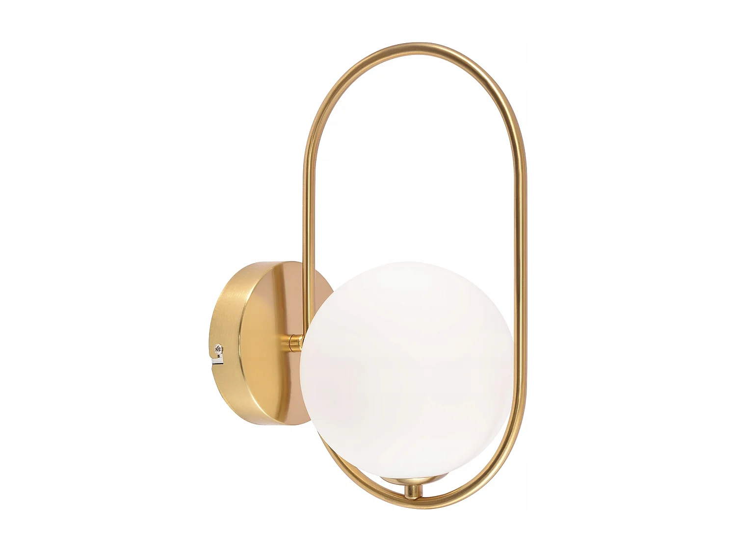 NETTLIFE Applique Intérieure Moderne - Or en verre G9 Métal Design Applique Salle de Bains Vintage Créative Lampe de Lit