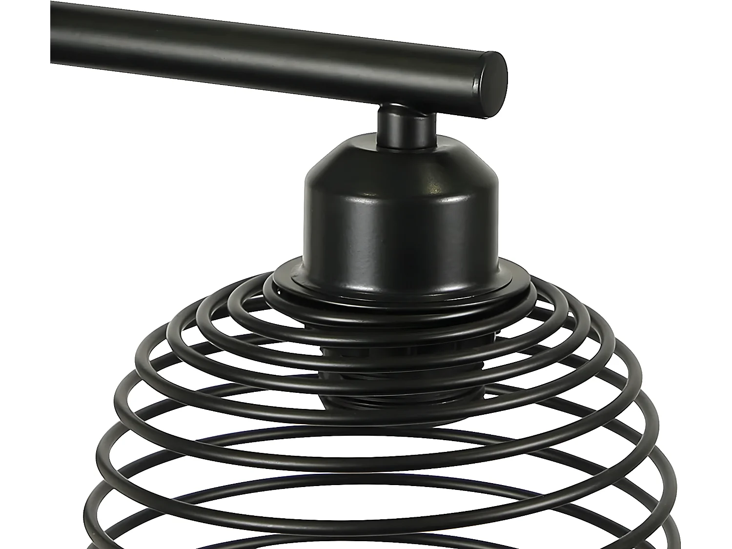 NETTLIFE Lampadaire Salon Vintage -  e27 3 flammes 25W noir industriel Lampe sur pied 152CM avc interrupteur à pied