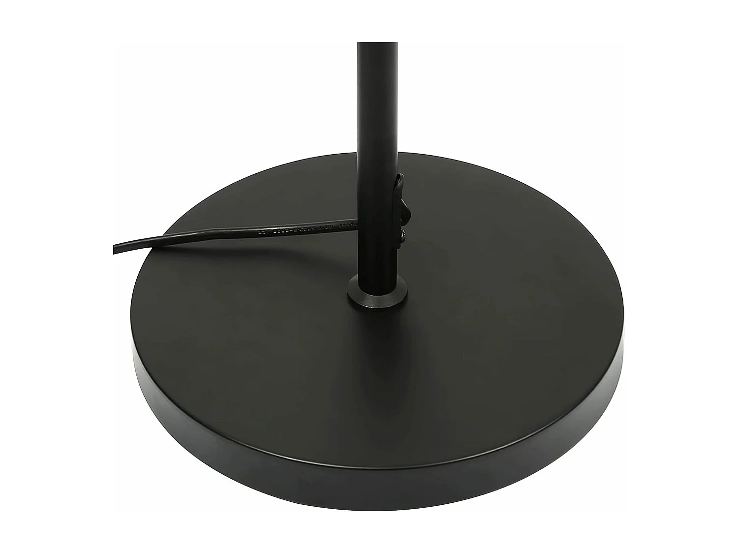 NETTLIFE Lampadaire Salon Vintage -  e27 3 flammes 25W noir industriel Lampe sur pied 152CM avc interrupteur à pied