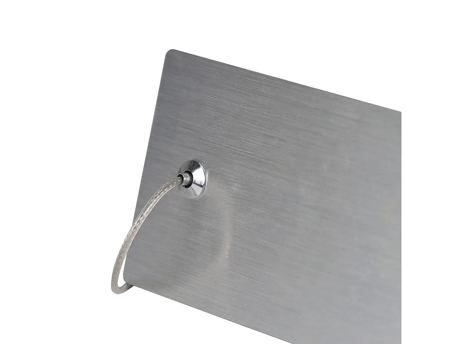 NETTLIFE Nowoczesna, ściemnialna lampa wisząca LED 22 W, srebrna, średnica 100 cm, aluminiowa, falista, regulowana wysokość, do jadalni, sypialni