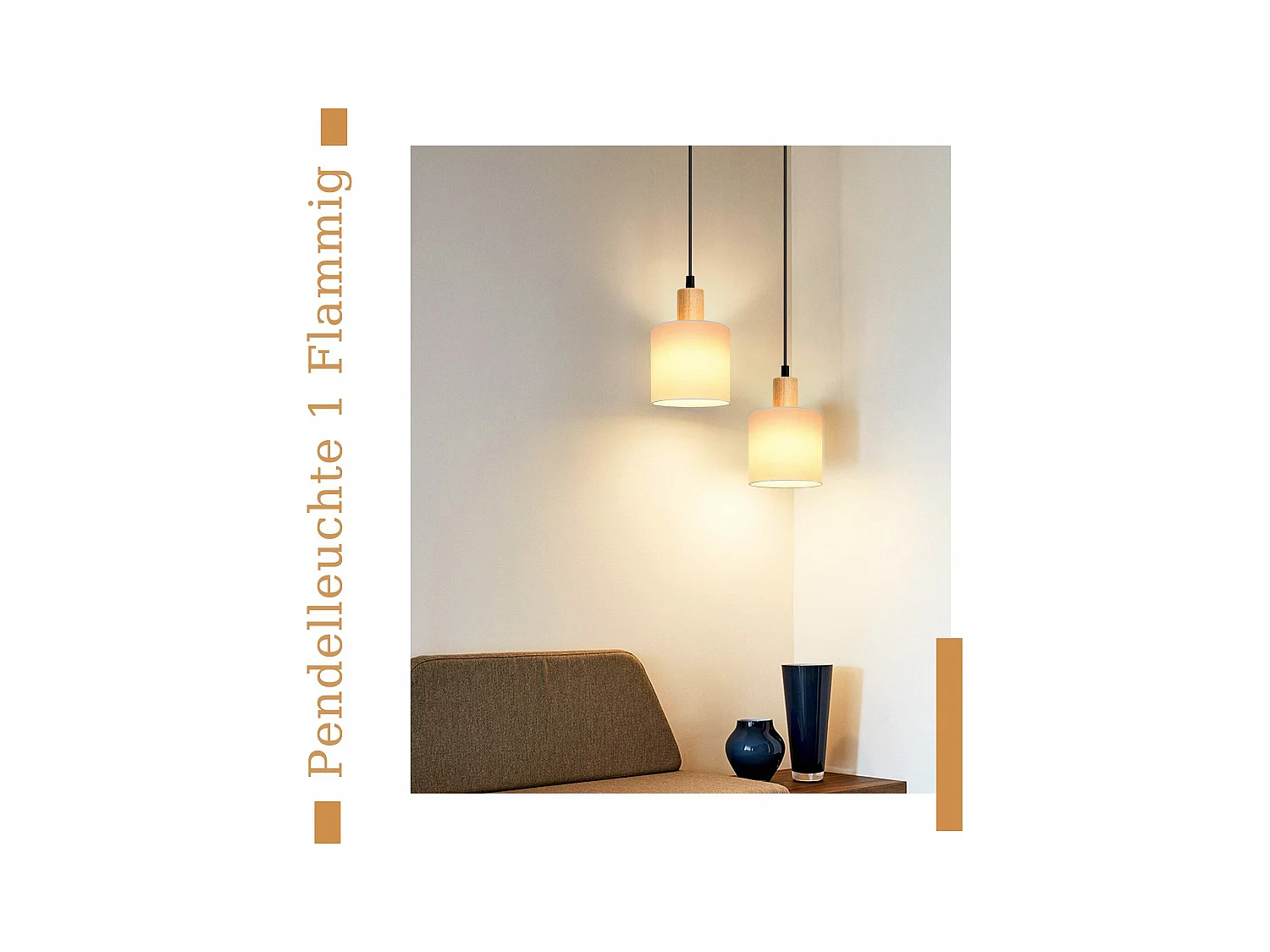 NETTLIFE Suspension bois blanc diamètre 173 cm E14 1 flamme lampe de salle à vintage rustique cuisine couloir lampe tissu pour salon restaurant