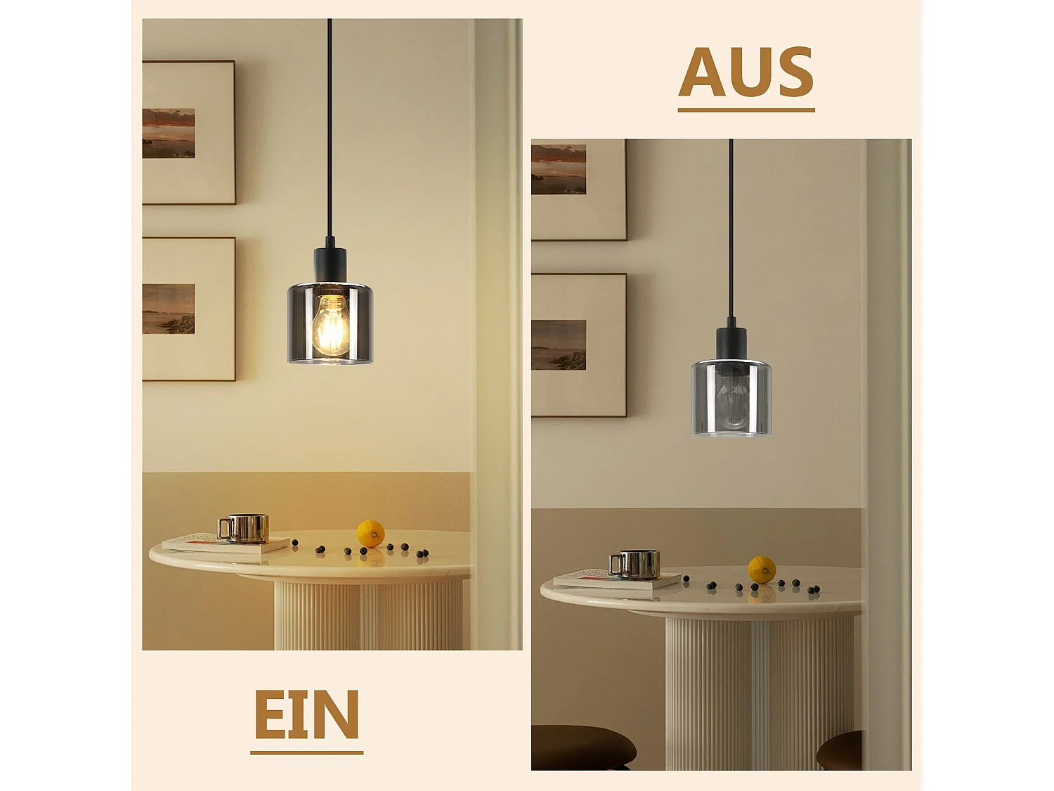 NETTLIFE Suspension fer Diam.11cm E27 Max.40w Noir Vintage 1 Ampoule Lampe de Salle à Manger Lampe à Suspension Industrielle Rétro pour Salon Hôtel