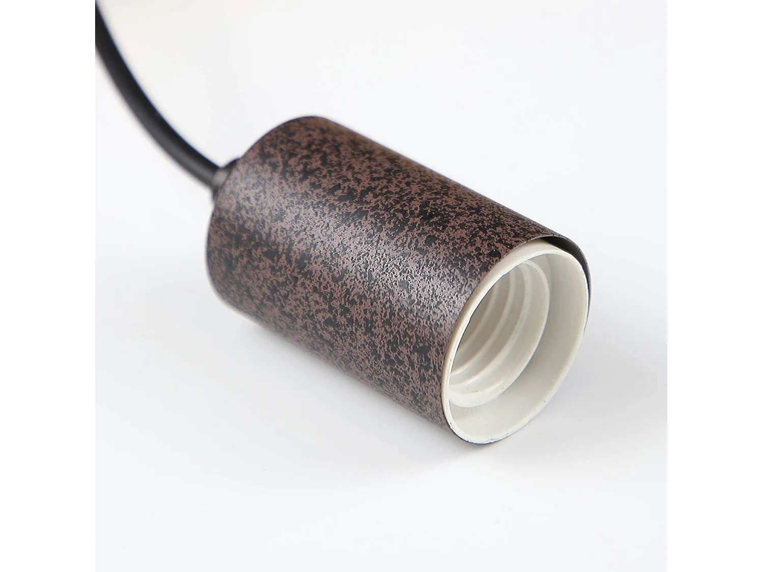 NETTLIFE Hanglamp hout - Vintage- 4 x E27 - 80CM - houten balk woonkamer lampen voor eetkamer keuken bar restaurant - max. 25 W