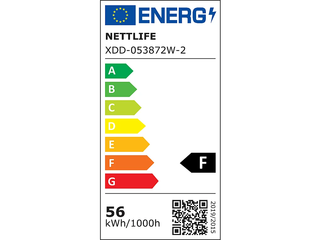 NETTLIFE Lampa Colgante LED Blanca Moderna Średnica 88cm Lampa z 4 Anillos Design de Metal Regulowane sterowanie Pilot zdalnego sterowania dla