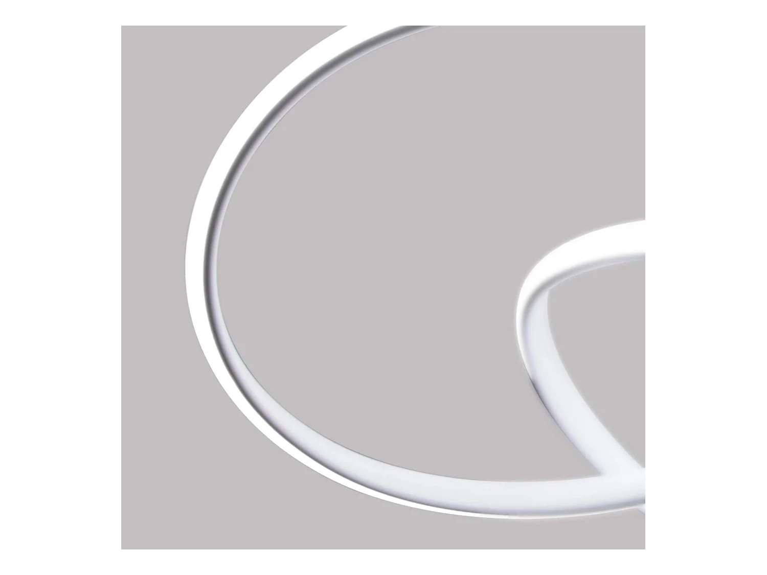 NETTLIFE LED Hanglamp Wit  Hanglamp Ringen Kroonluchter 62W Dimbaar met Afstandsbediening In Hoogte Verstelbare Binnenverlichting Woonkamer Restaurant Slaapkamer