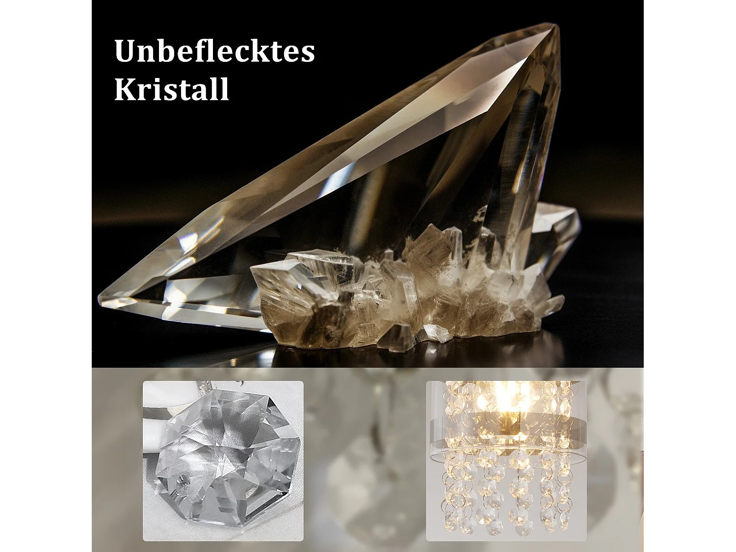 NETTLIFE Hanglamp E27 fitting  eettafel hanglamp 150CM Max in hoogte verstelbaar ontwerp kristallen hanglamp glazen hanglamp