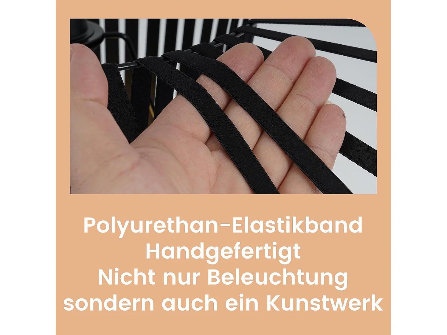 NETTLIFE Zawieszenie E27 Czarny nowoczesny wzór kapelusza Średnica 140 cm Poliwęglan Maks. 40 W do salonu, jadalni, kuchni, bez żarówki