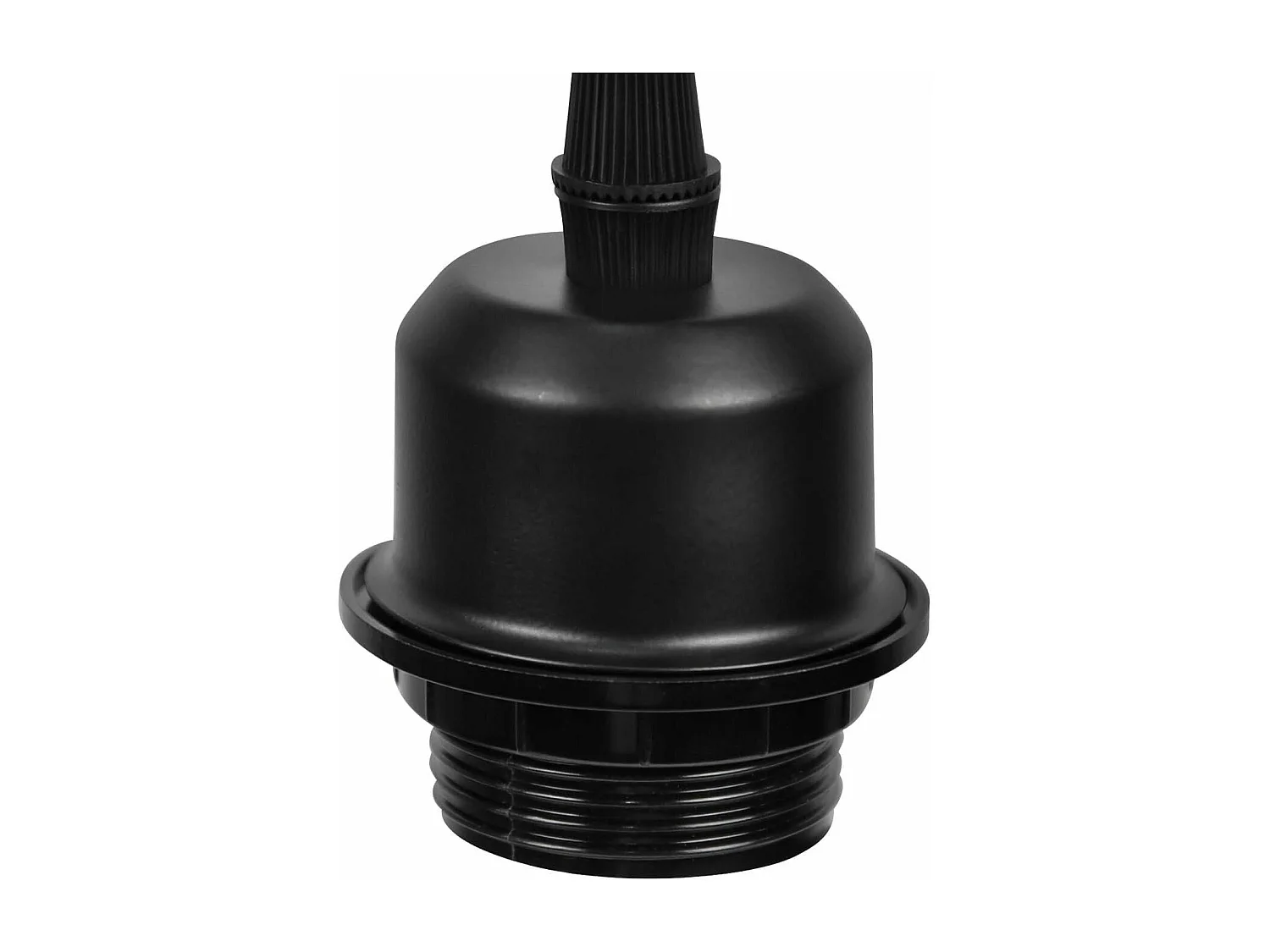 NETTLIFE Suspension Noir Métal Diam.30cm E27 Vintage Rétro Cuisine Industrielle Suspension pour à Manger Salon Étude Bureau Restaurant