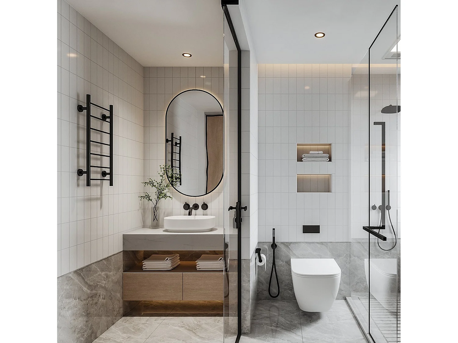 NETTLIFE Confezione da 12 faretti da incasso GU10, bianchi, 230 V, portalampade in metallo da 50 mm, angolo del fascio luminoso regolabile a 30° per LED e alogeni