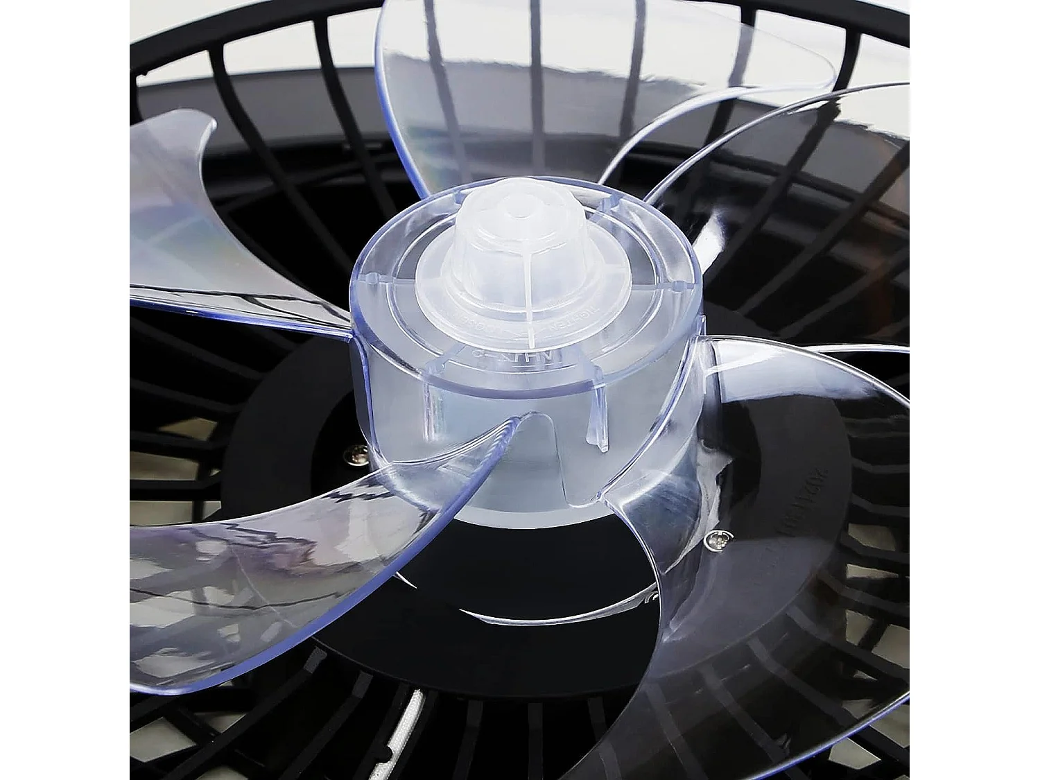 NETTLIFE Ventilateur de plafond LED avec éclairage - 49,5cm Moderne, grand & silencieux, télécommande, minuterie, 3000K-6000K dimmable