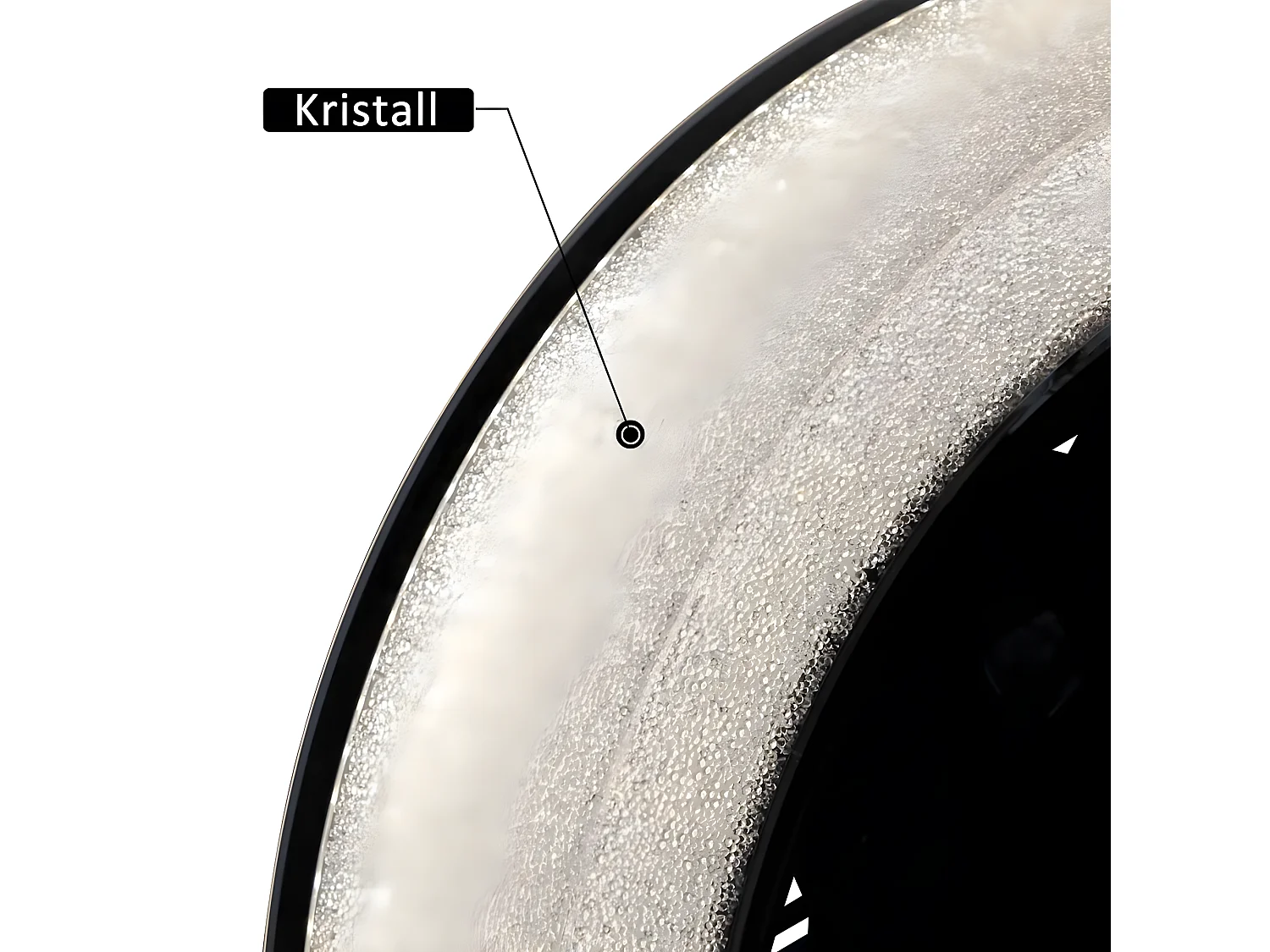 NETTLIFE Ventilateur de plafond LED avec éclairage - 39,5cm Moderne, grand & silencieux, télécommande, minuterie, 34W, 3000K-6000K dimmable