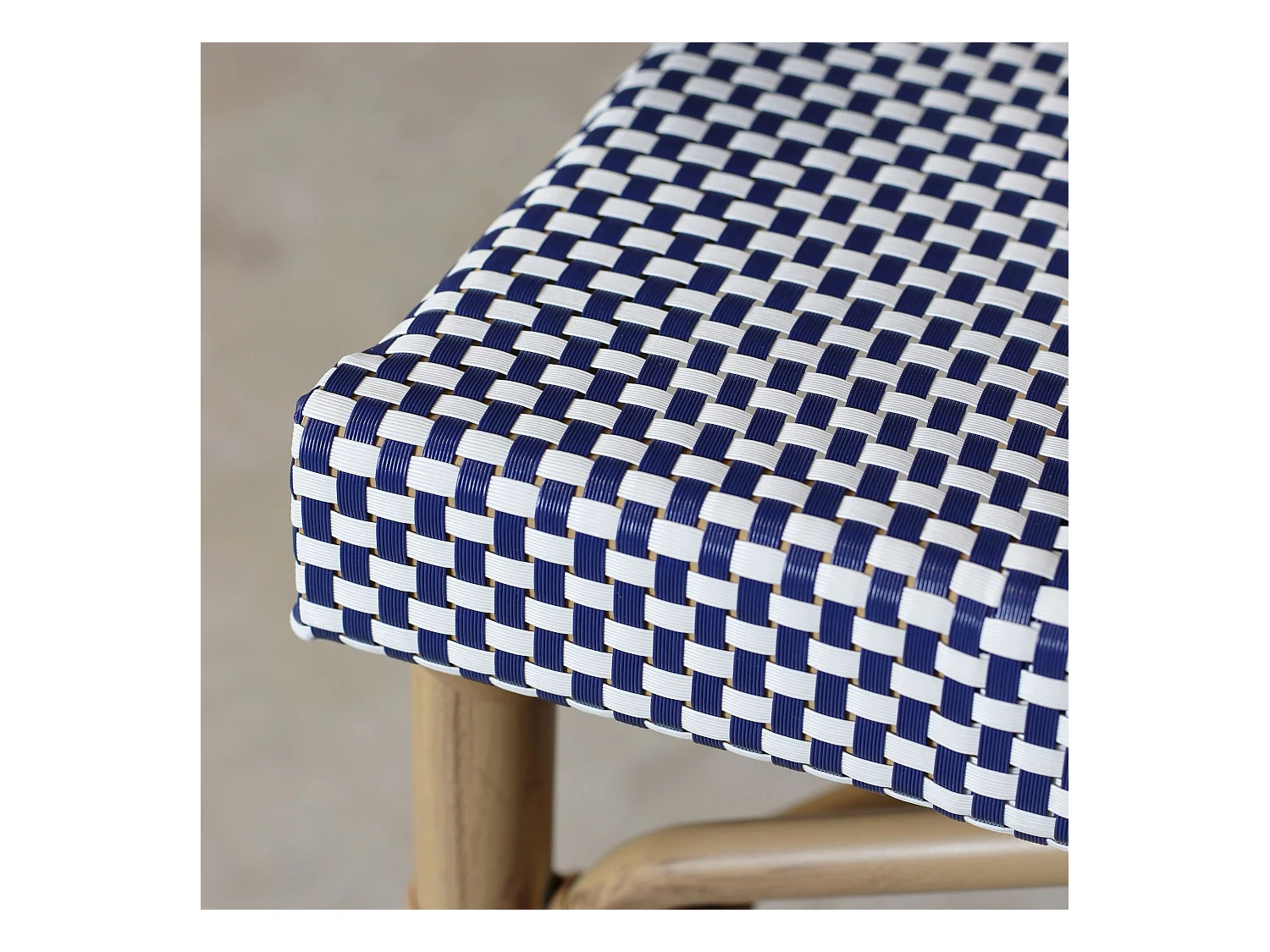 Now's Home - Lot De 2 Fauteuils De Table Exterieur En Textilene Bleu