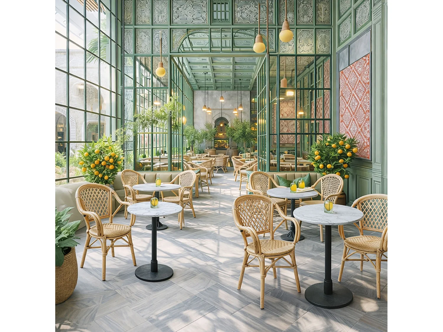 Now's Home - Lot De 2 Fauteuils De Terrasse En Rotin Synthetique Capri