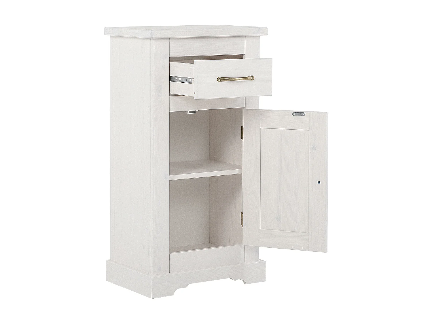 Zijkasten ROMANTIC SCAB45 1D1D 45x30x85 Wit