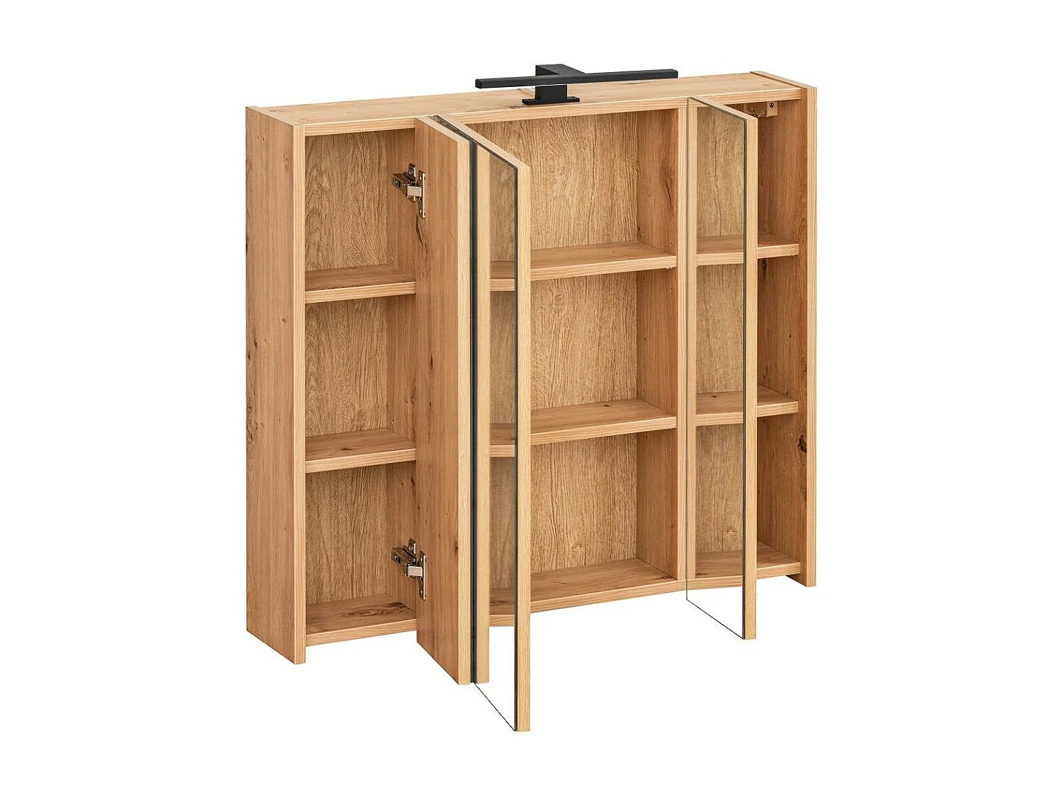 Armoires De Toilette MADERA MC80 3D 80x16x72 Clair naturel