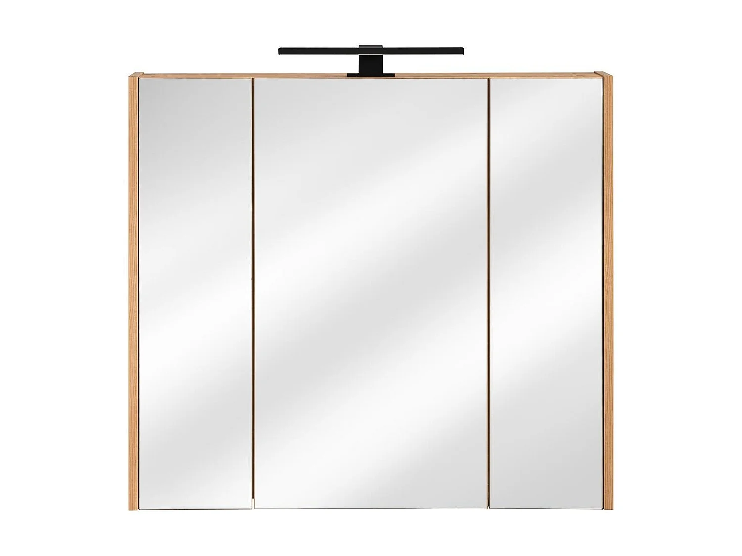 Armoires De Toilette MADERA MC80 3D 80x16x72 Clair naturel