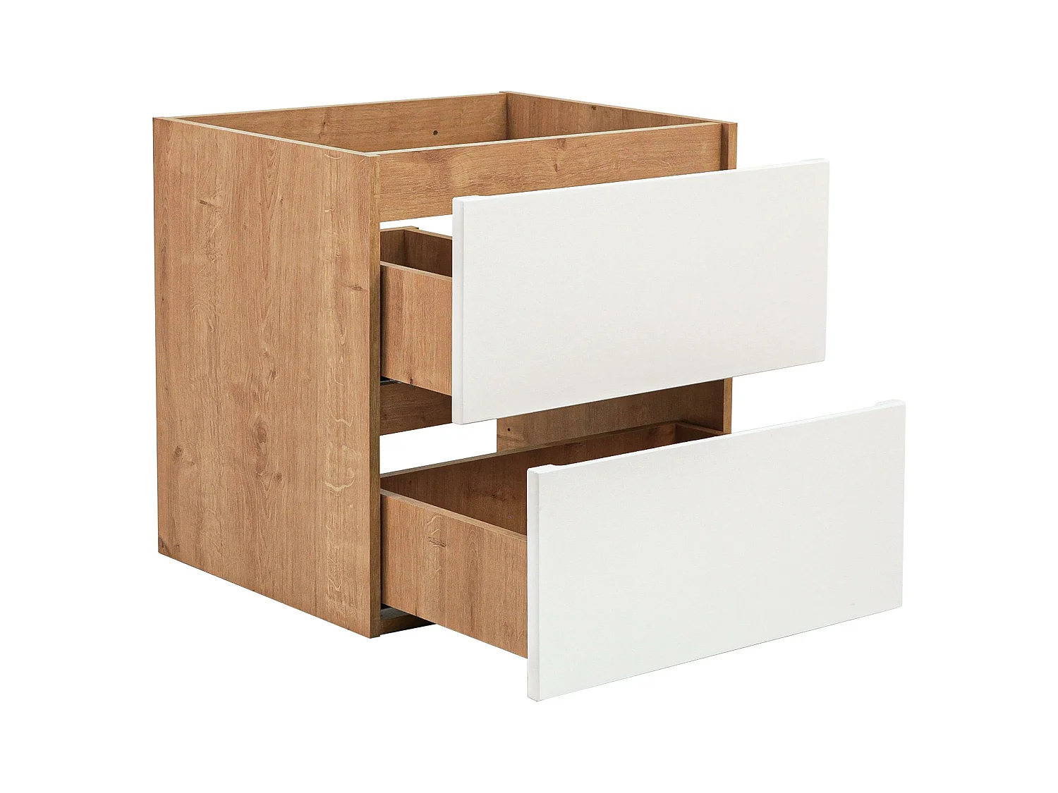 Armoire Sous Lavabos MONAKO CUW60 2D 60x46x57 Blanc