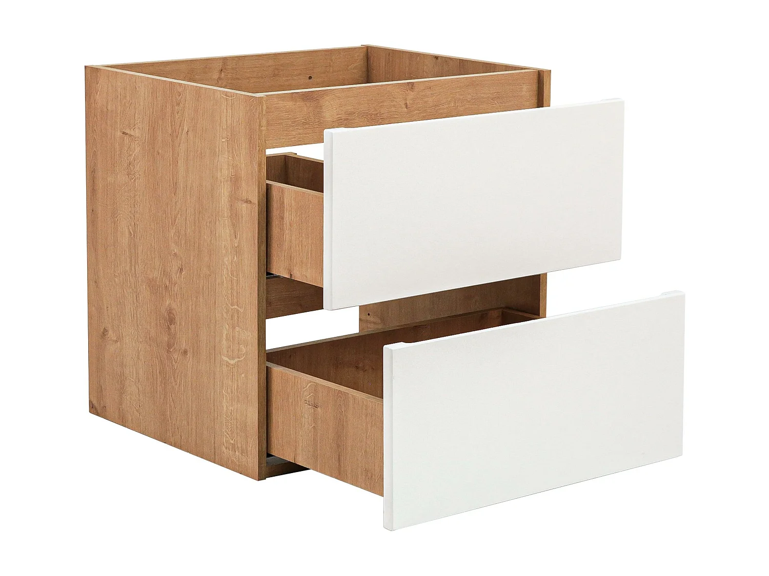 Armoire Sous Lavabos MONAKO CUW60 2D 60x46x57 Blanc