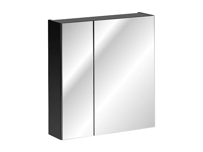 Spiegelkasten SANTA FE MC60 2D 60x17x65 Zwart