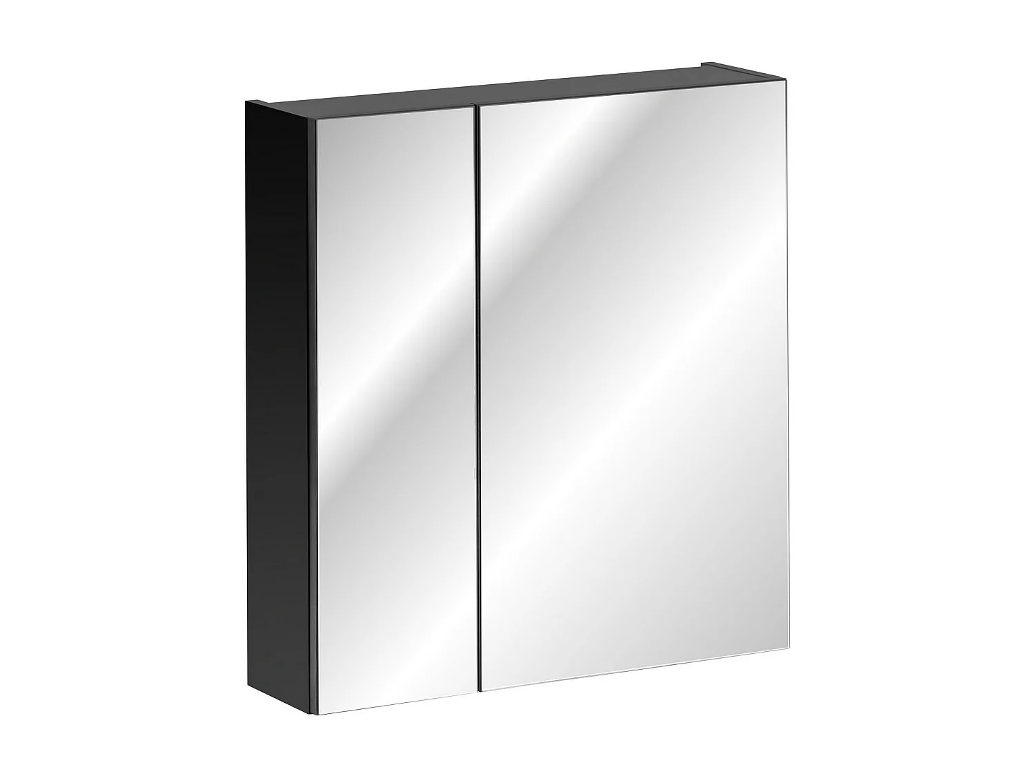 Armoires De Toilette SANTA FE MC60 2D 60x17x65 Noir