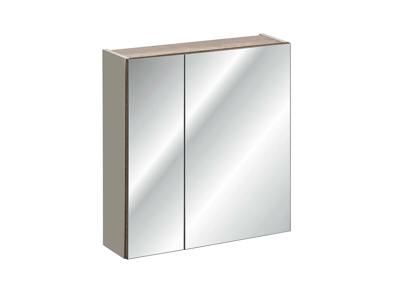 Spiegelkasten SANTA FE MC60 2D 60x17x65 Grijs