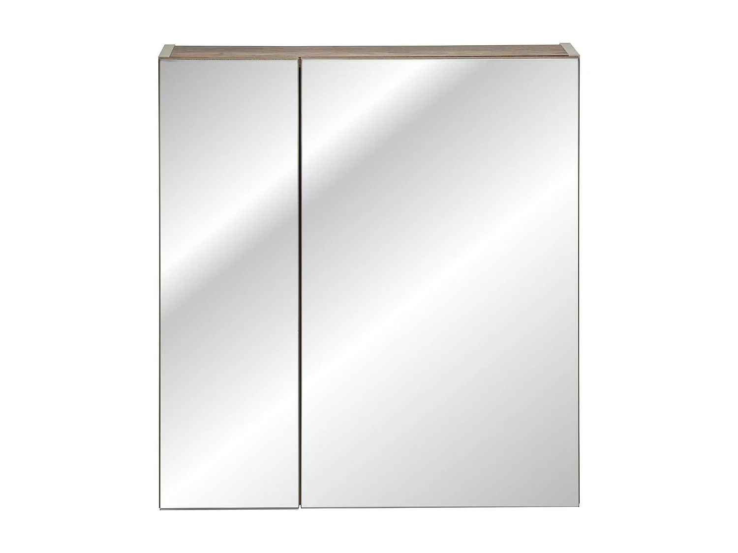 Armoires De Toilette SANTA FE MC60 2D 60x17x65 Gris