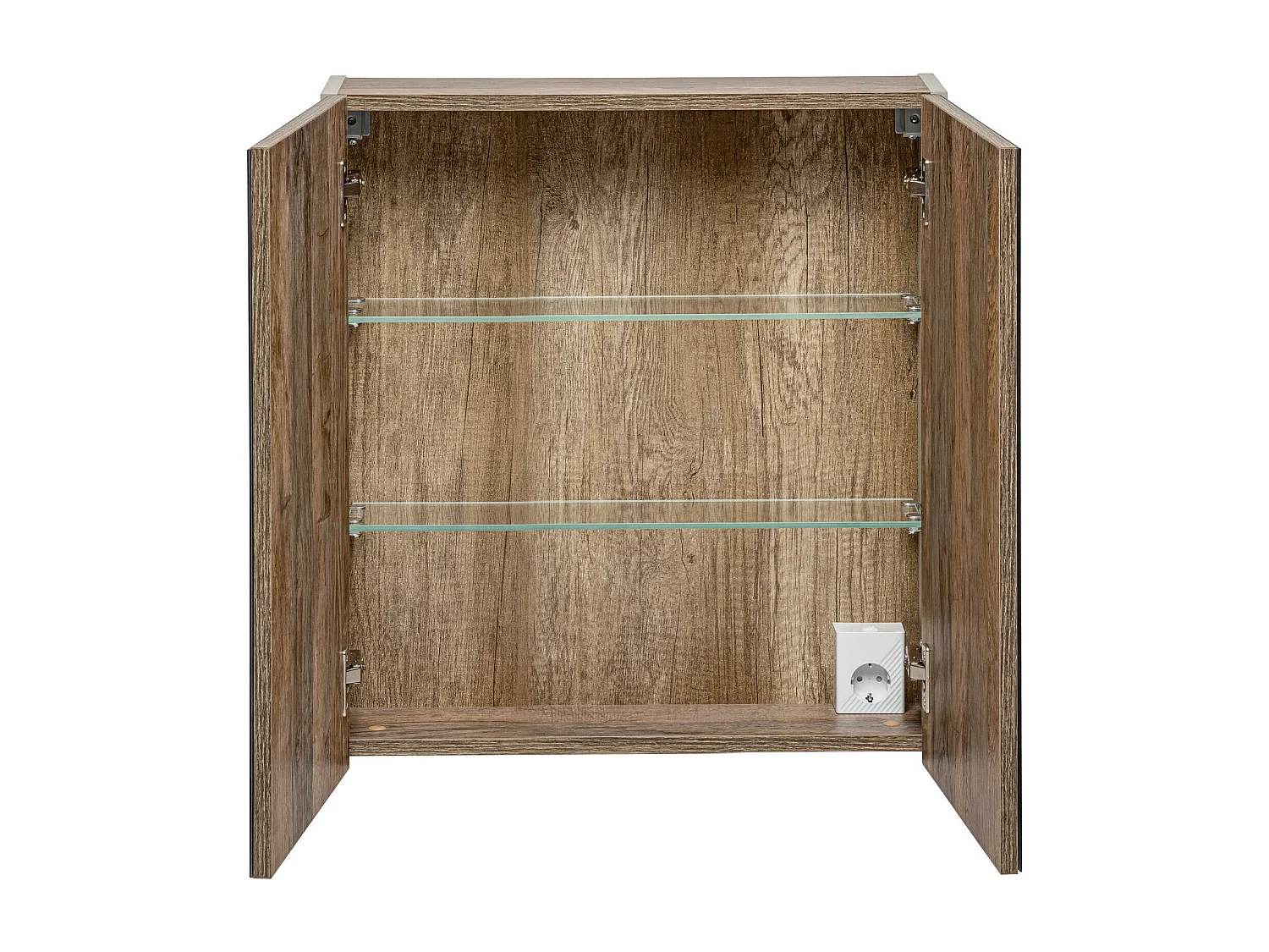 Armoires De Toilette SANTA FE MC60 2D 60x17x65 Gris