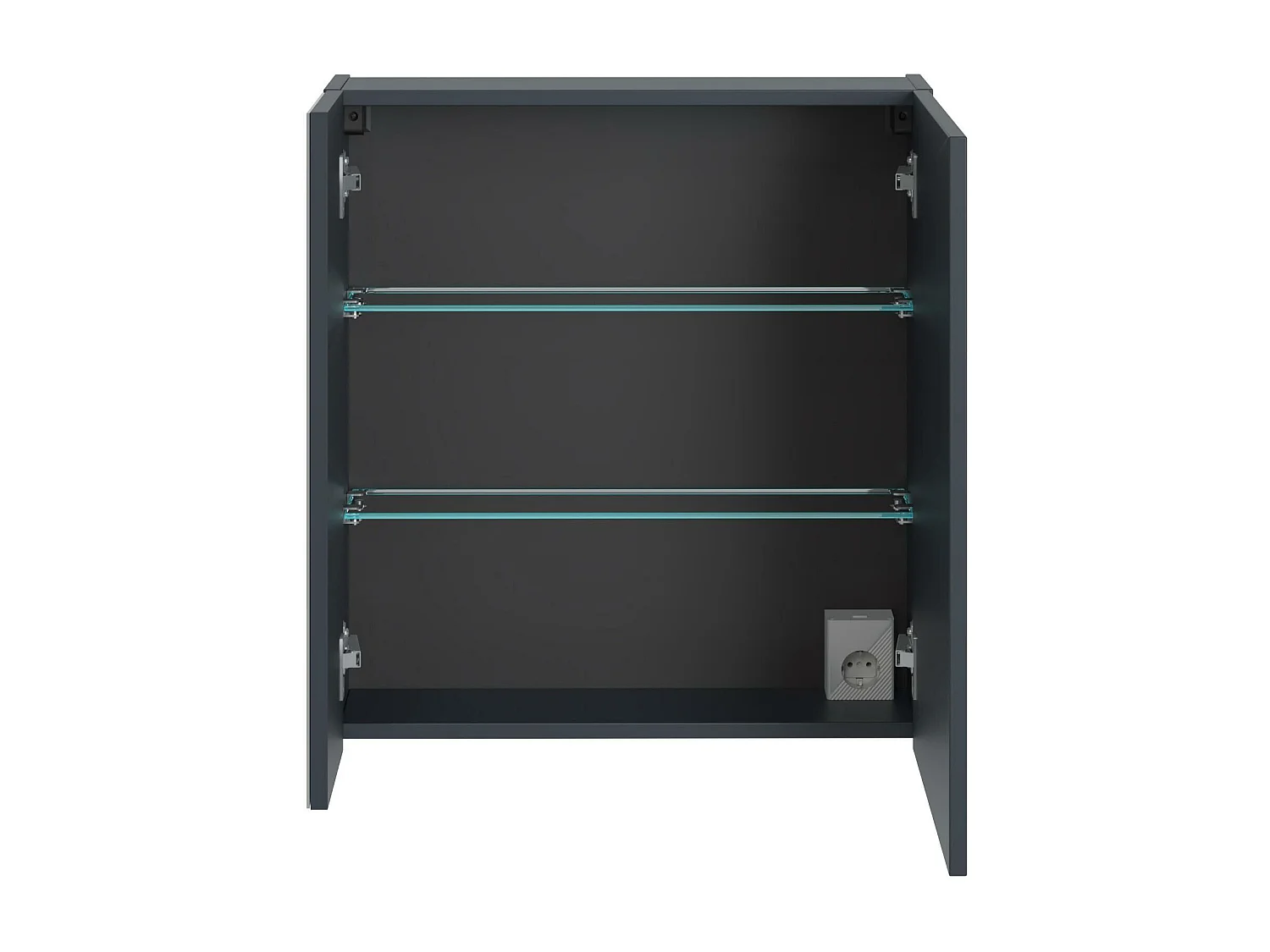 Armarios Con Espejo SANTA FE MC60 2D 60x17x65 Azul