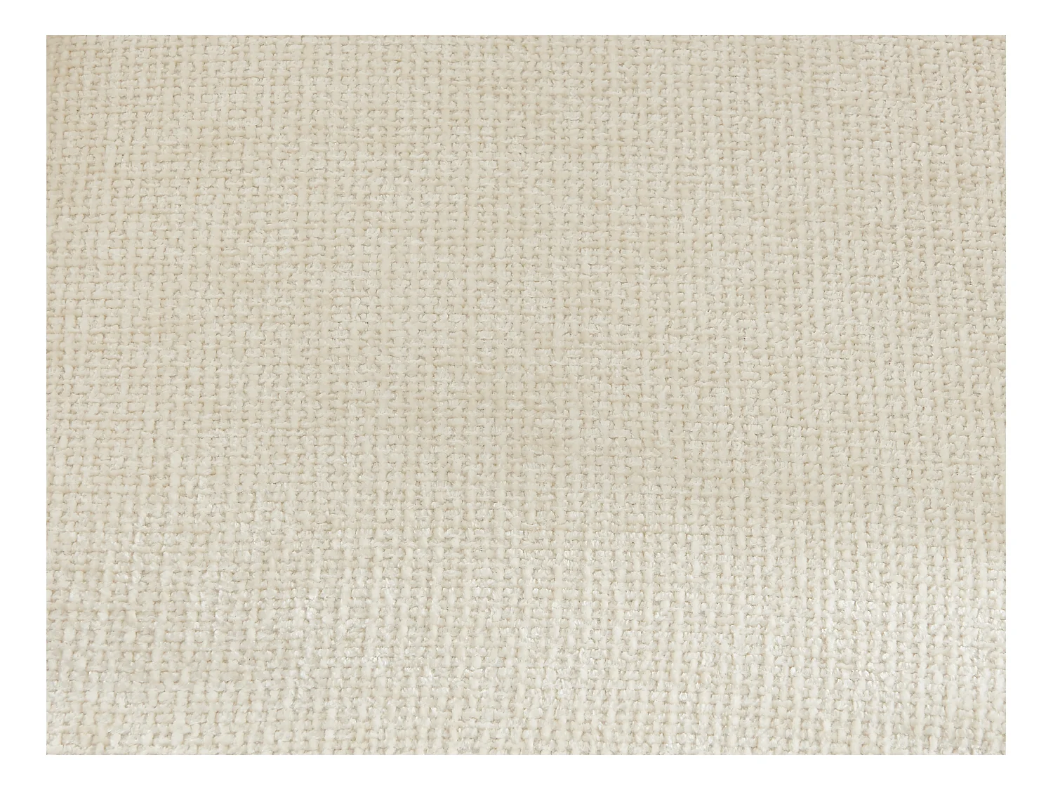 Conjunto de 6 sillas giratorias con reposabrazos de tela y roble - Crema - KONYA