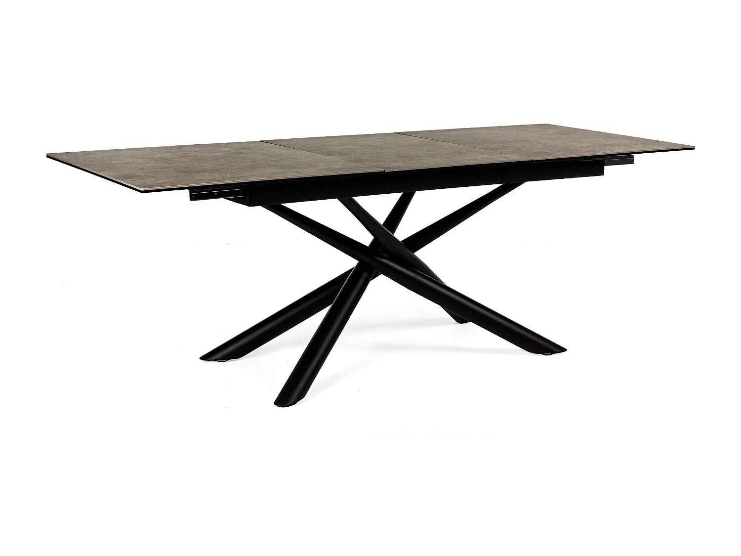 Table à manger rectangulaire extensible en céramique 6/8 places L160/220 - SOLINE