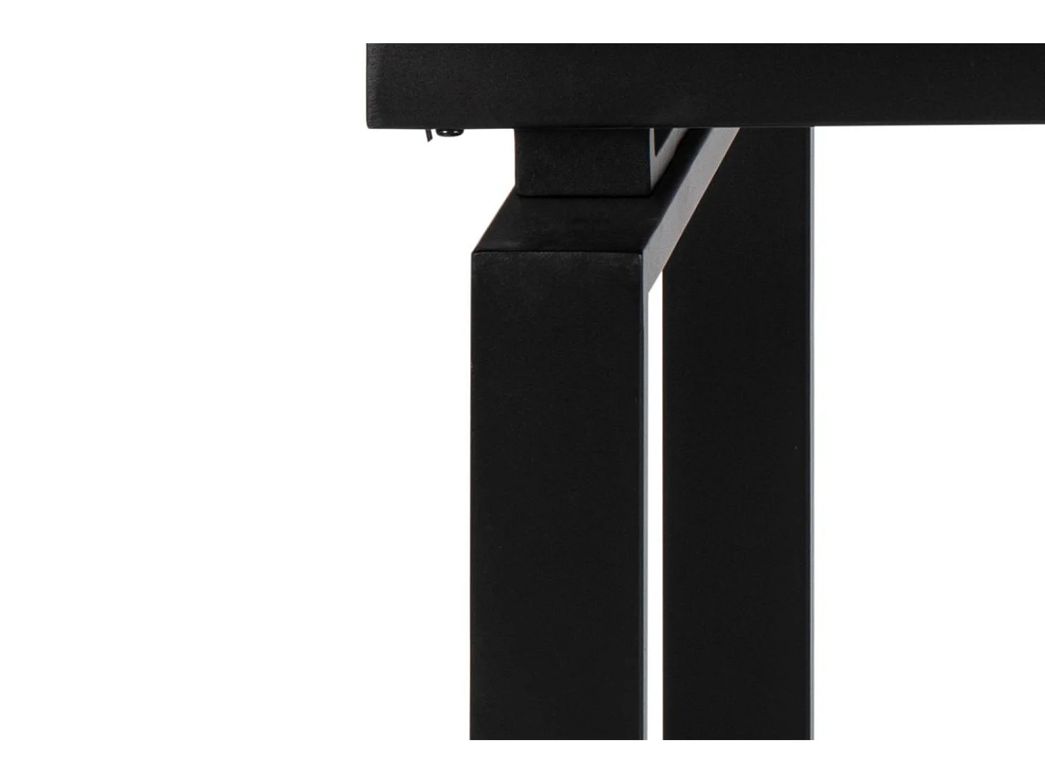 Table de salle à manger rectangulaire extensible en céramique L120/200 - HILDA