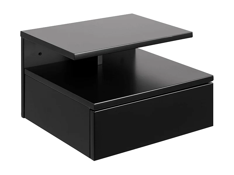 Ashlan Nachttisch 1 Schublade schwarz.