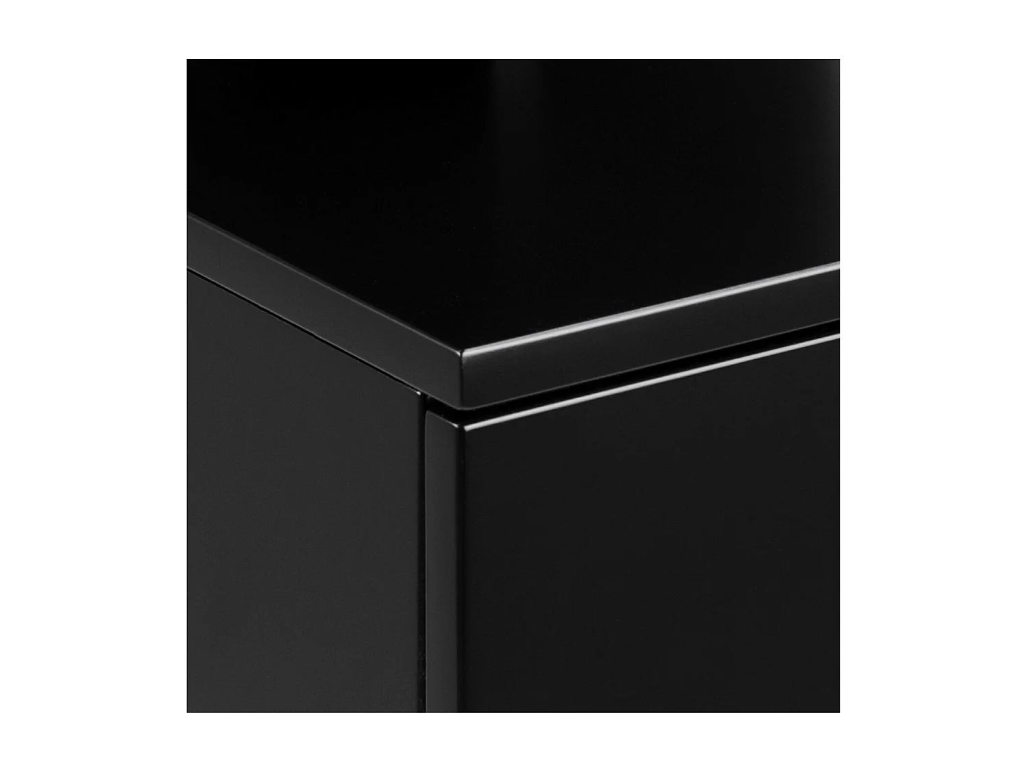 Ashlan Nachttisch 1 Schublade schwarz.