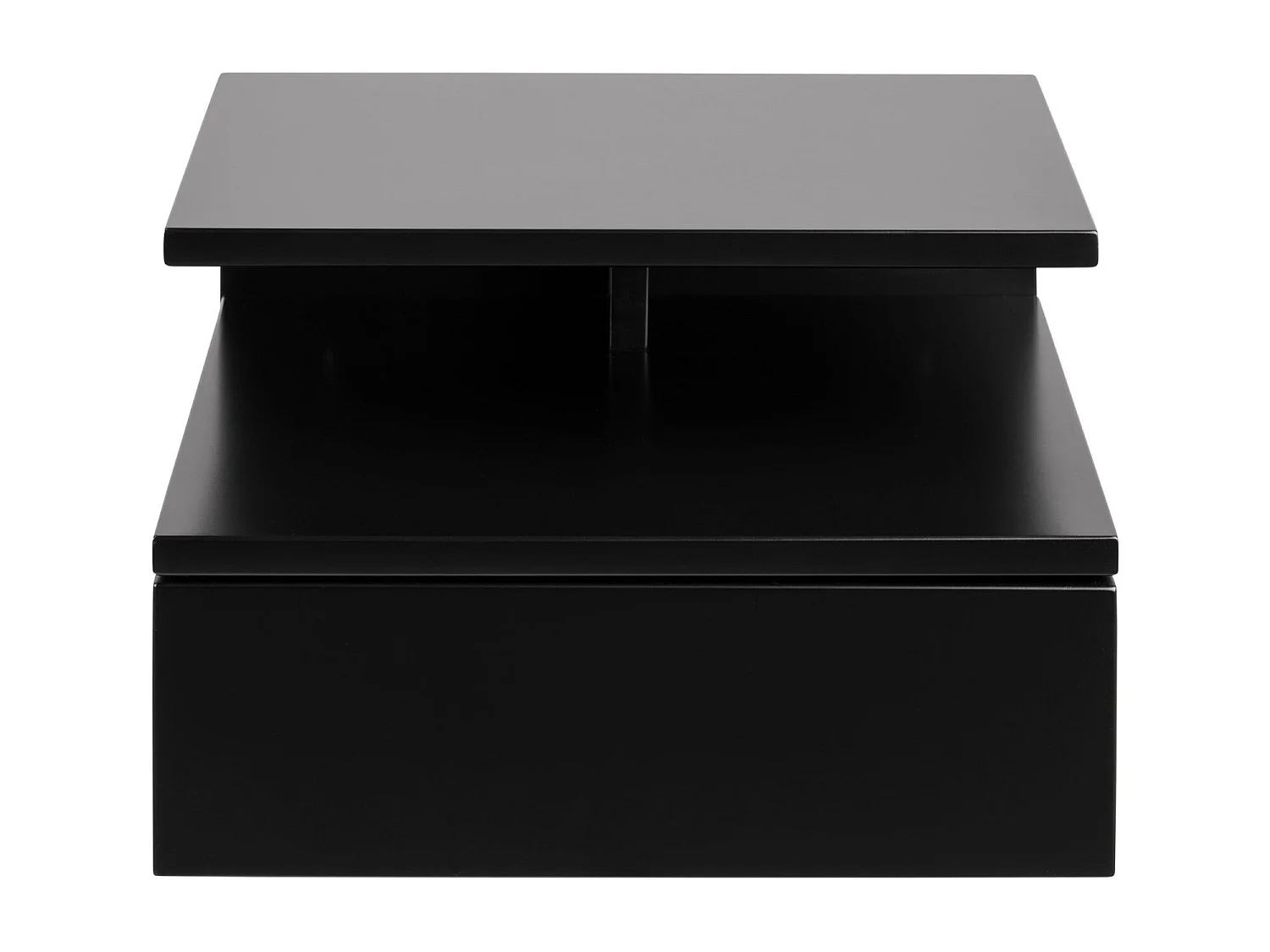 Chevet suspendu en bois 1 tiroir 1 niche - ASLAN