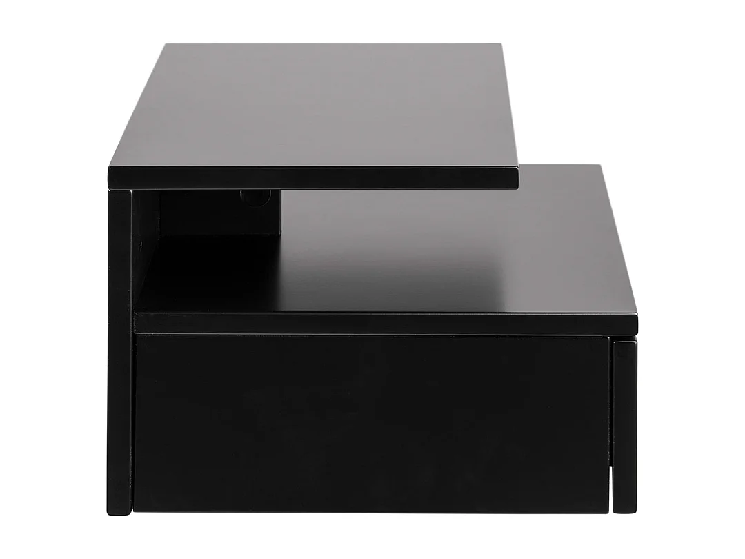 Ashlan table de nuit 1 tiroir noire.