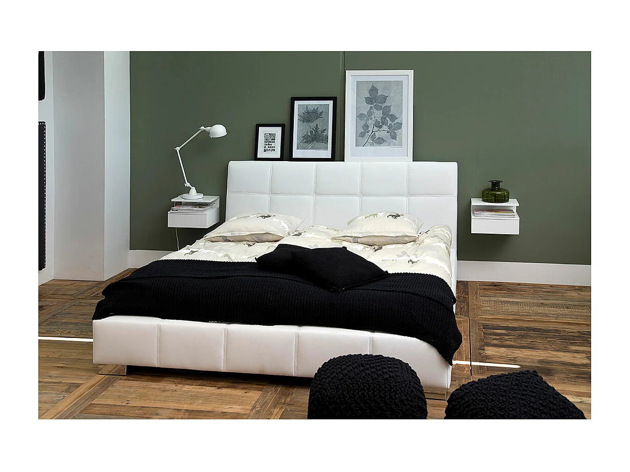 Elara nachtkastje 1 lade wit.