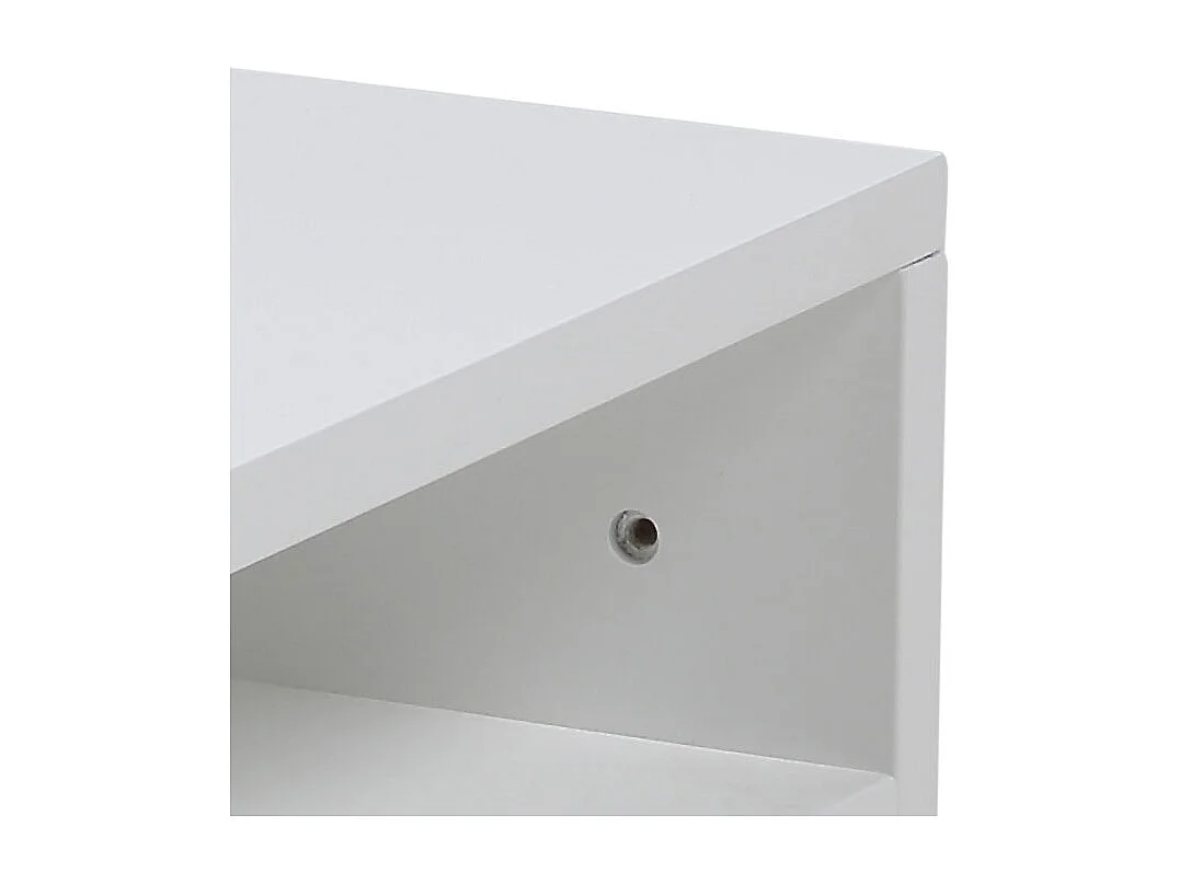 Chevet suspendu en bois 1 tiroir 1 niche - ASLAN