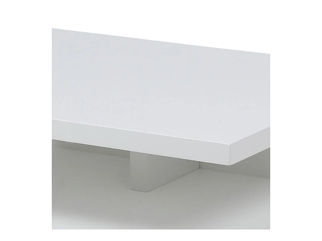 Ashlan table de nuit 1 tiroir blanche.