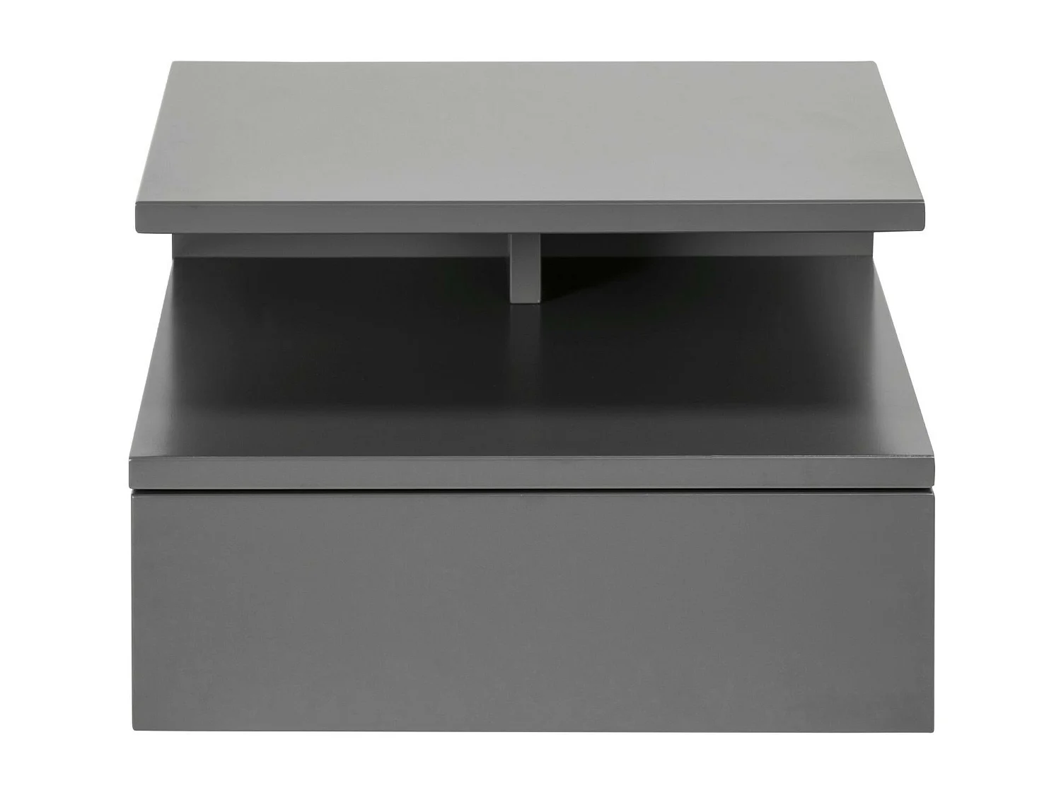 Chevet suspendu en bois 1 tiroir 1 niche - ASLAN