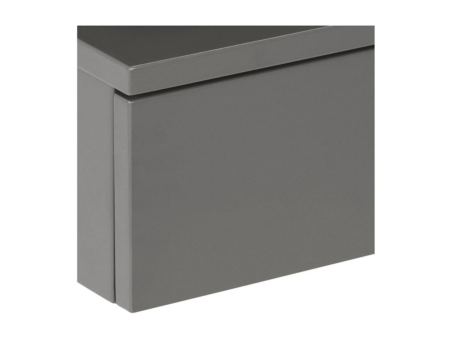 Chevet suspendu en bois 1 tiroir 1 niche - ASLAN