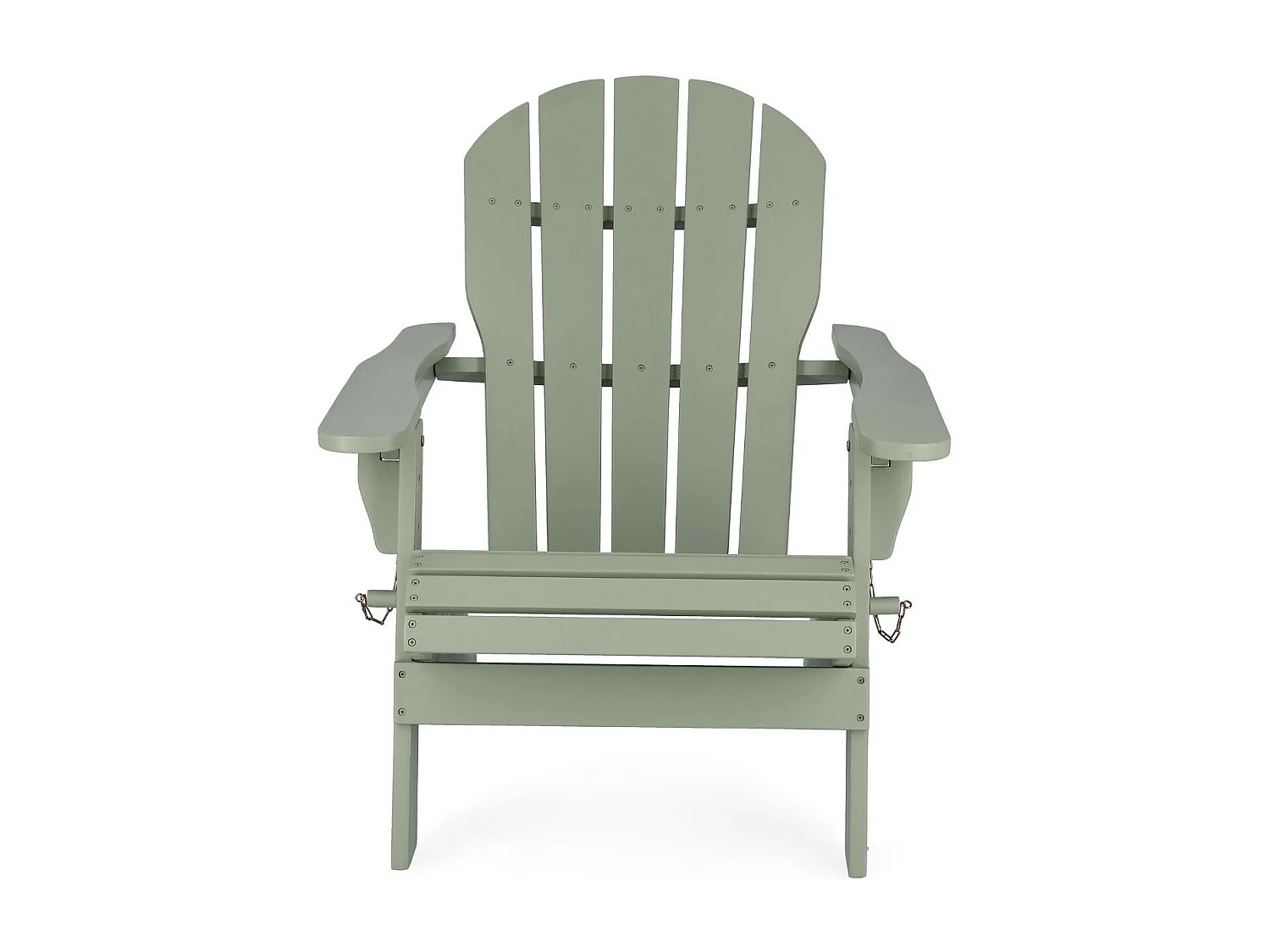 Fauteuil relax pliant à accoudoirs en bois - LOUISIANE