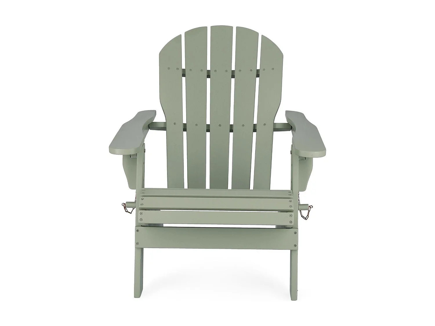 Fauteuil relax pliant à accoudoirs en bois - LOUISIANE