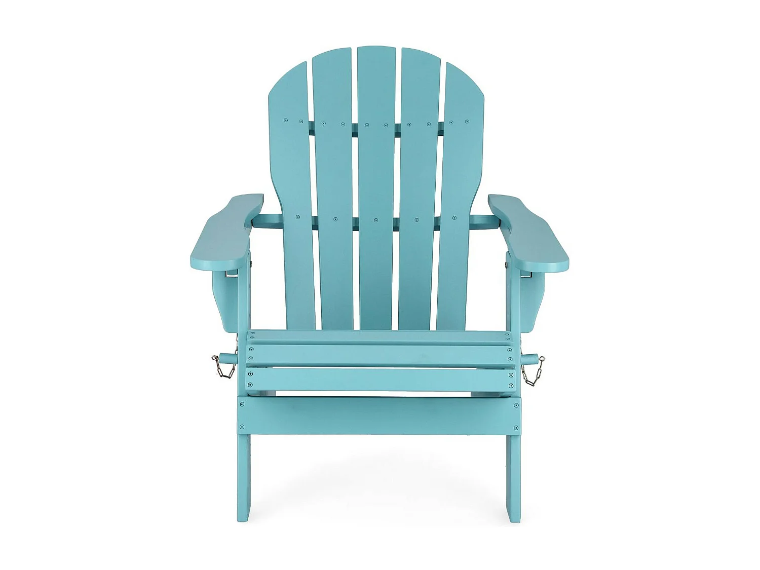 Fauteuil relax pliant à accoudoirs en bois - LOUISIANE