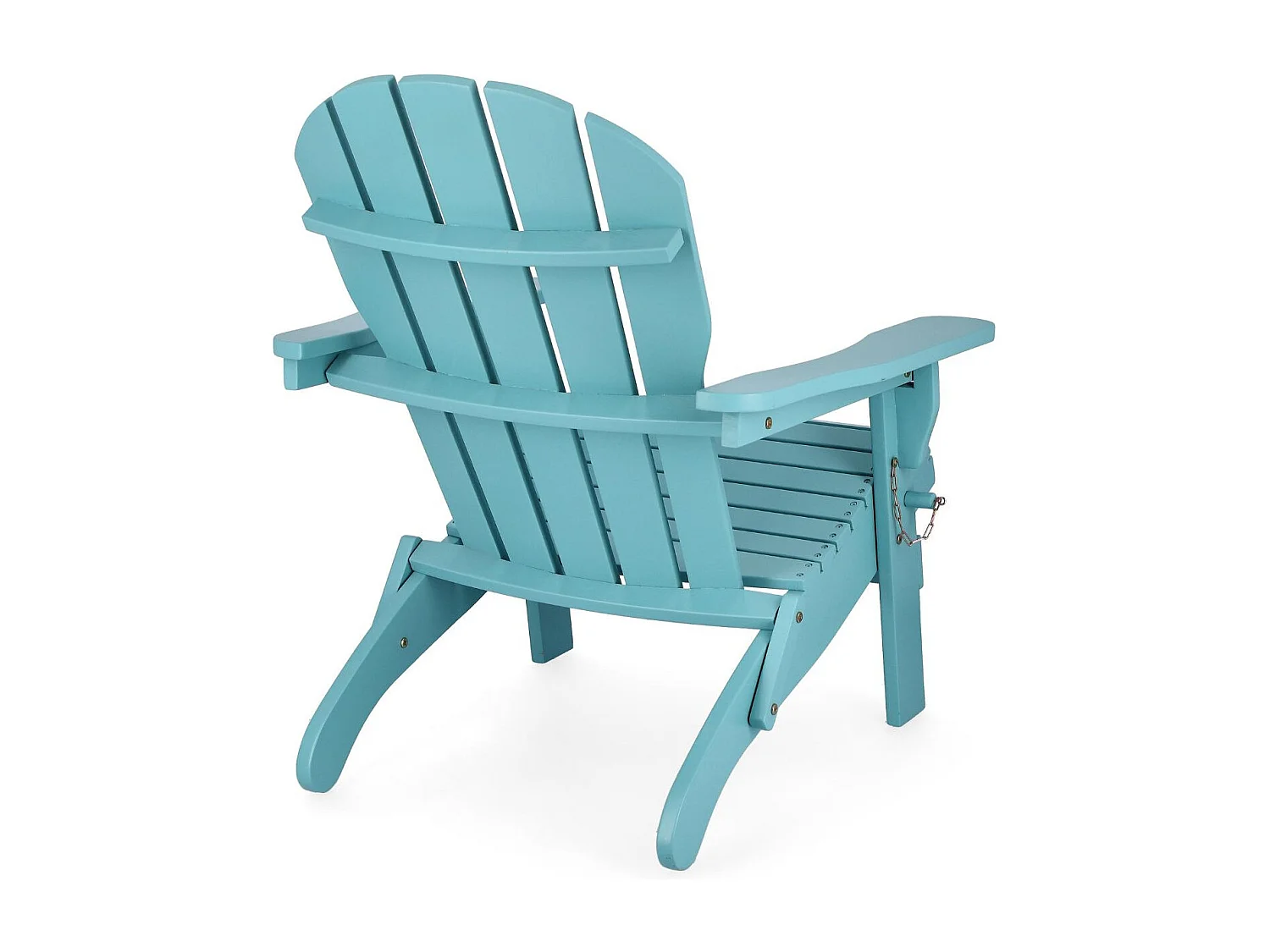 Fauteuil relax pliant à accoudoirs en bois - LOUISIANE