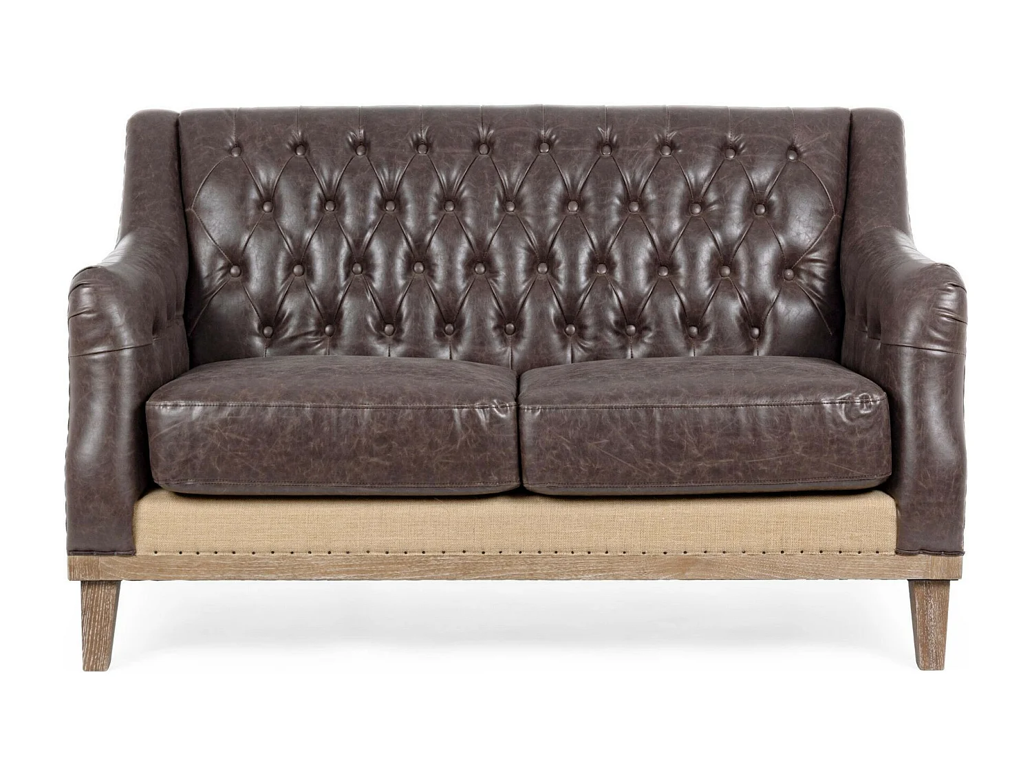 Canapé 2 places  Chesterfield - ARTHUR