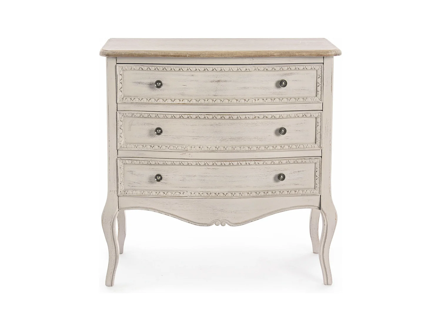 Commode 3 tiroirs en bois - GARANCE
