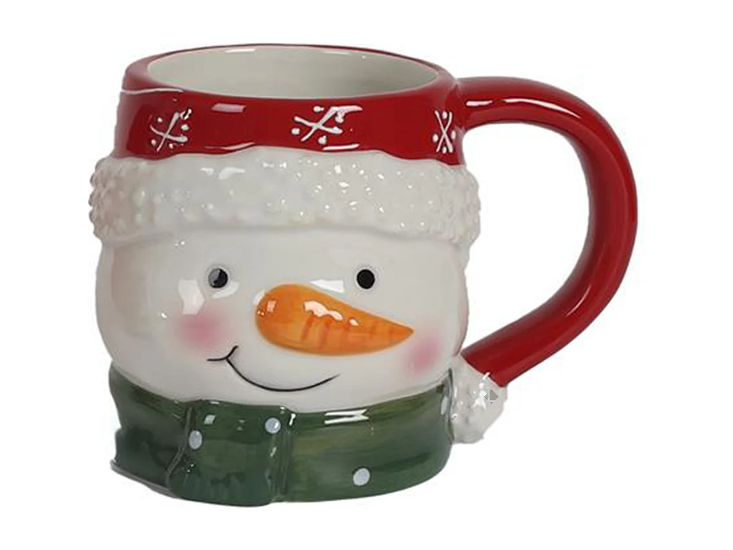 Mug 35 cl collection CHRISTMAS TIME modèle bonhomme de neige