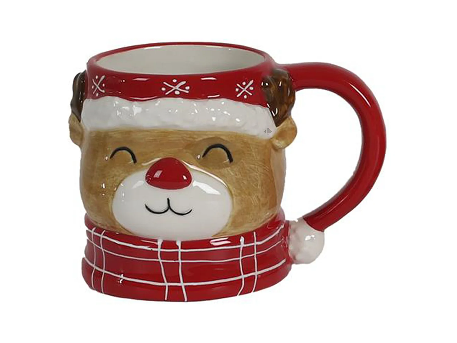 Mug en céramique 35 cl collection CHRISTMAS TIME modèle renne de noel