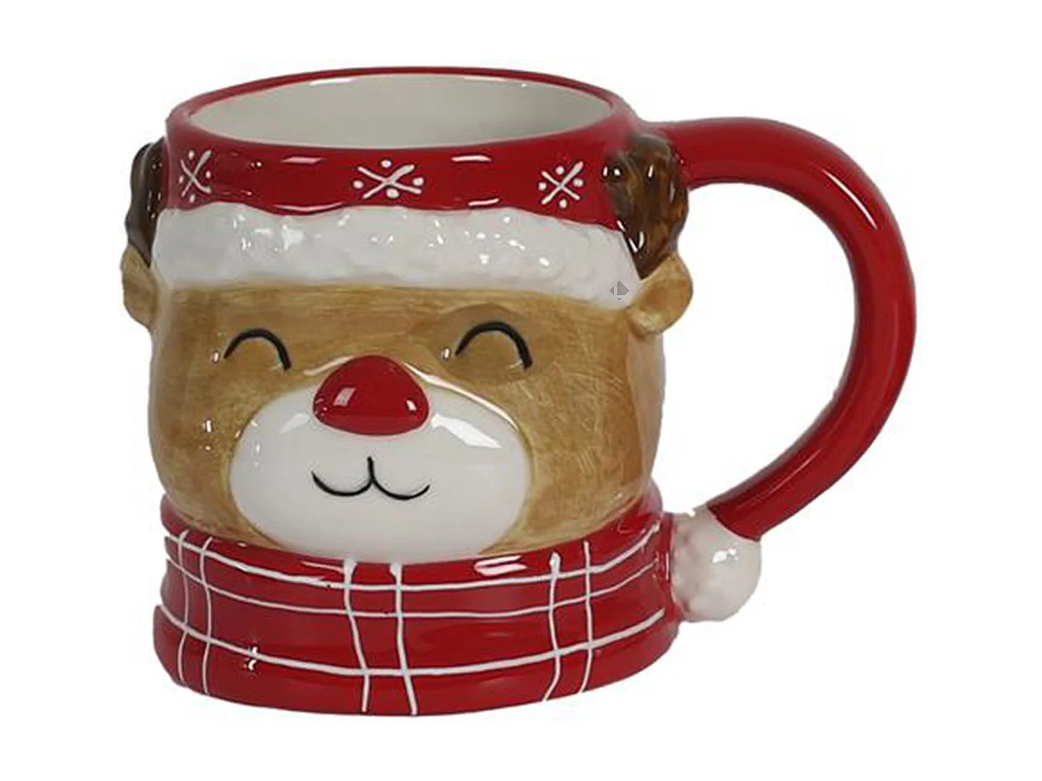 Mug en céramique 35 cl collection CHRISTMAS TIME modèle renne de noel